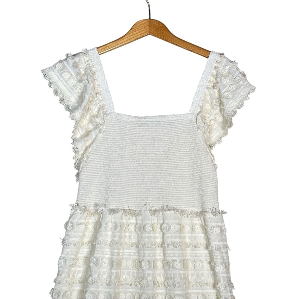 MARIE OLIVER Kora Smocked Pique Maxi Dress - Picture 9 of 15